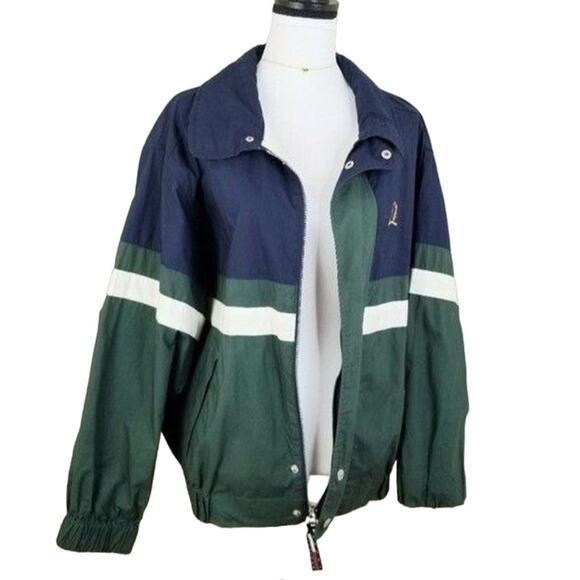 Tommy Hilfiger Other - VTG 90s Y2K Tommy Hilfiger Zip Jacket M Streetwear Gorpcore Preppy Blokecore